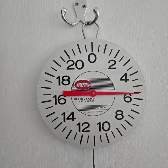 Ohaus Demonstration Size Dial Spring Scales Model 8015 - Picture 6 of 9